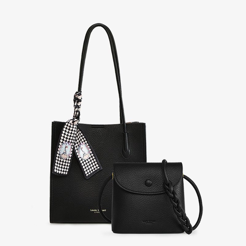 StitchCharm Square Shoulder Purse