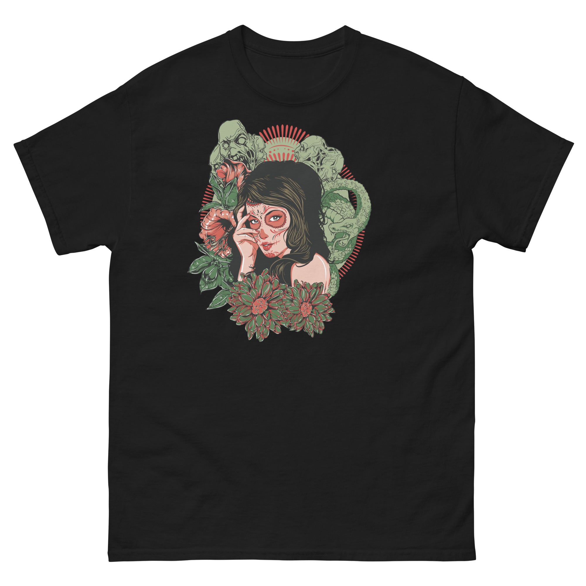 Medusa's Gaze Tattoo T-Shirt - Image 7