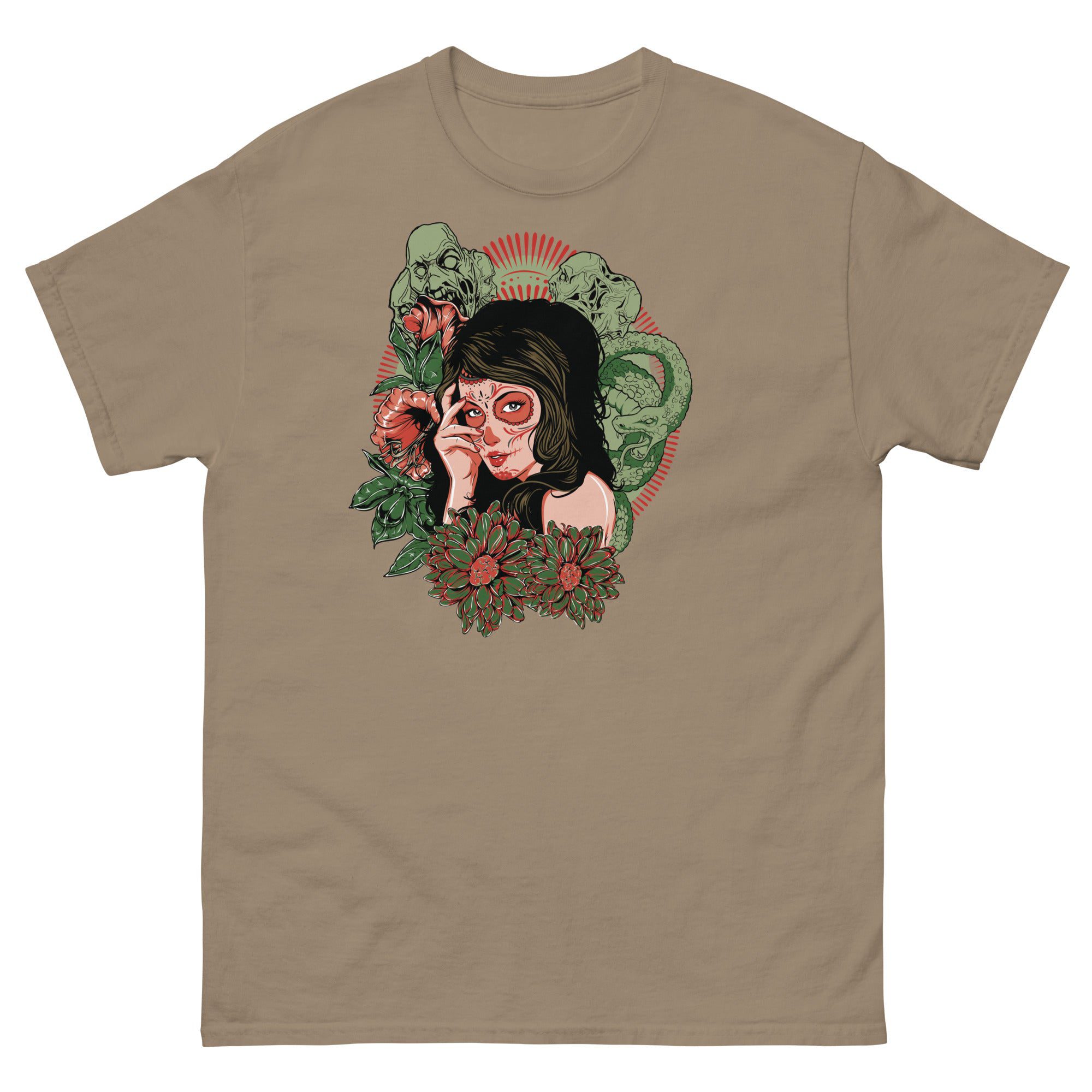 Medusa's Gaze Tattoo T-Shirt - Image 4