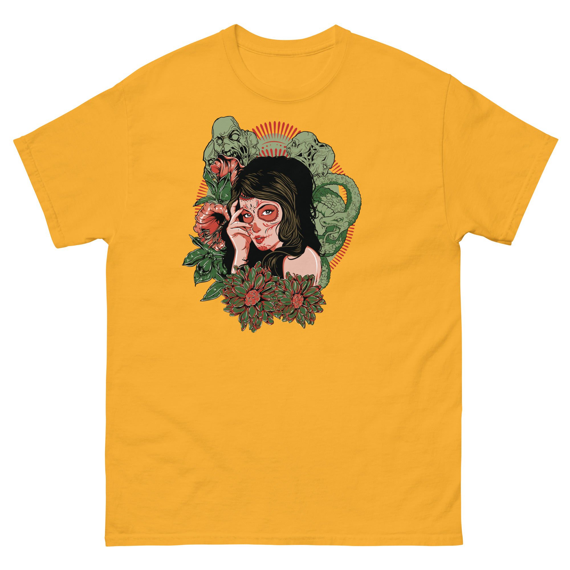 Medusa's Gaze Tattoo T-Shirt - Image 3