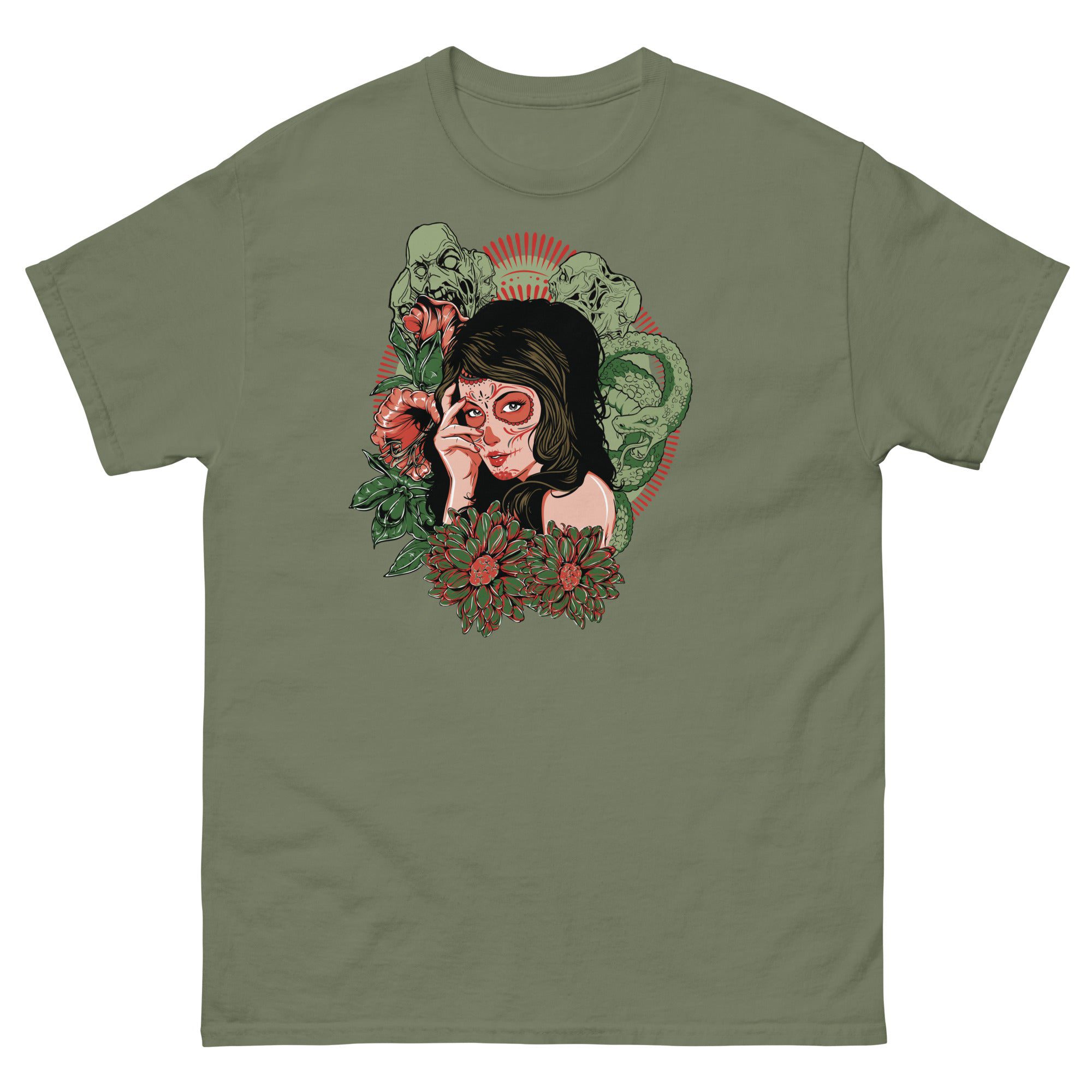 Medusa's Gaze Tattoo T-Shirt - Image 6