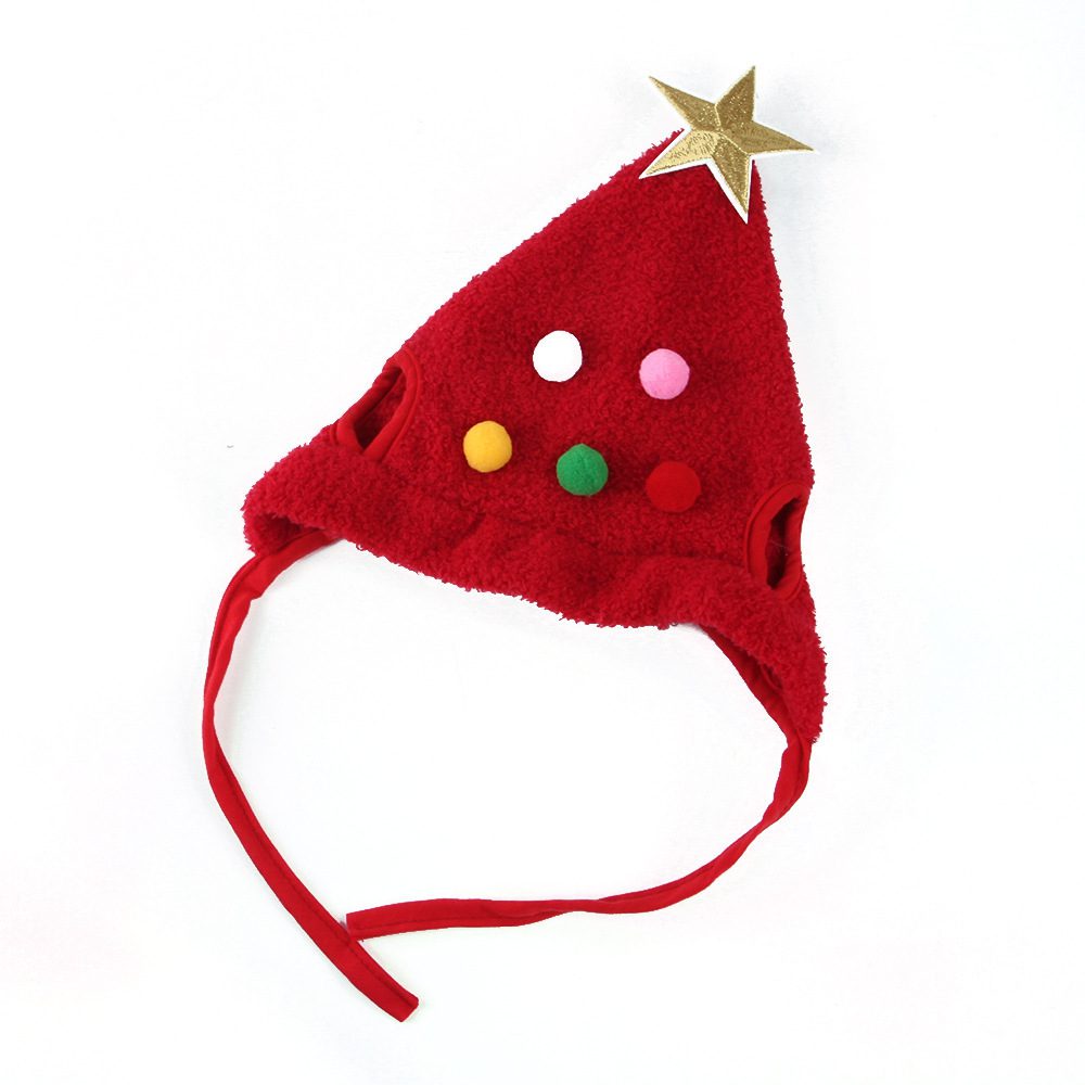 Jolly Jingle Bell Pet Pom Pom Hat - Image 2