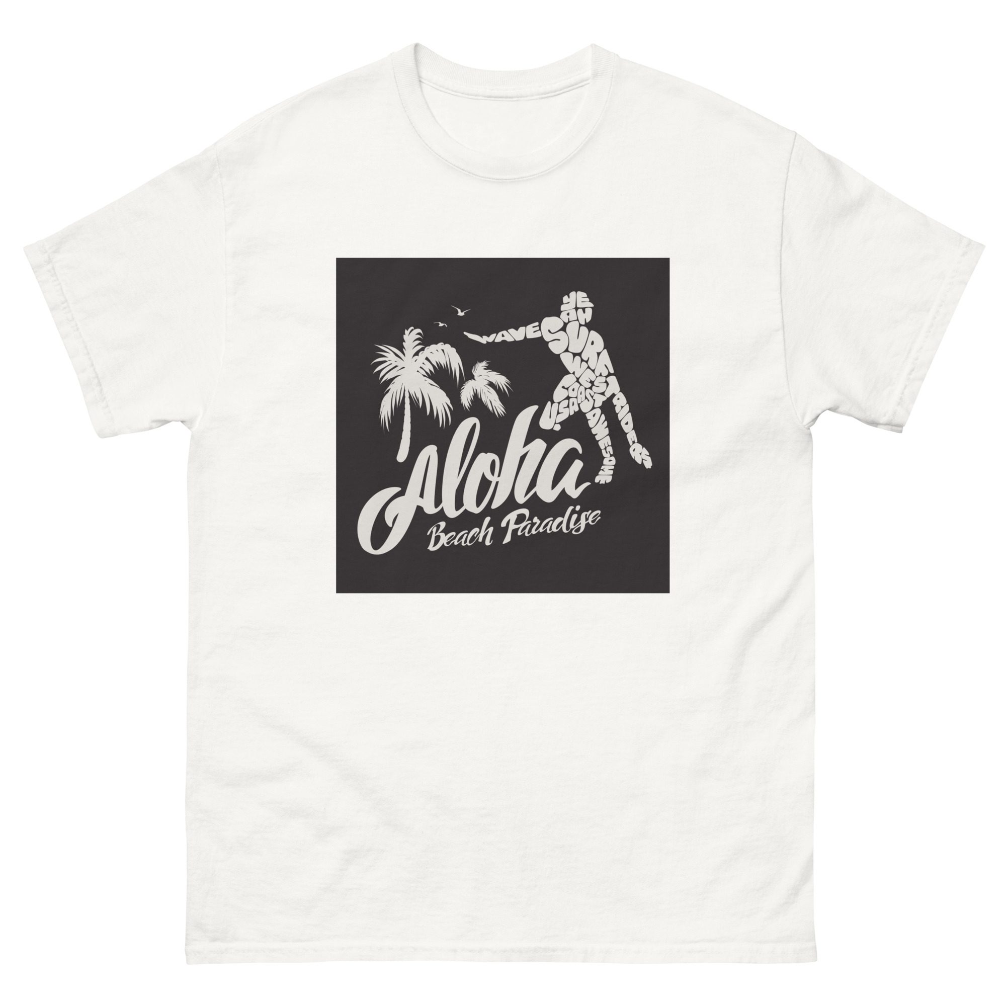 Oversized Hibiscus Beach Tee - Image 3